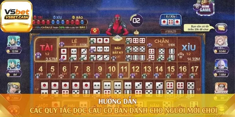 Hướng dẫn các quy tắc đọc cầu cơ bản dành cho người mới chơi 